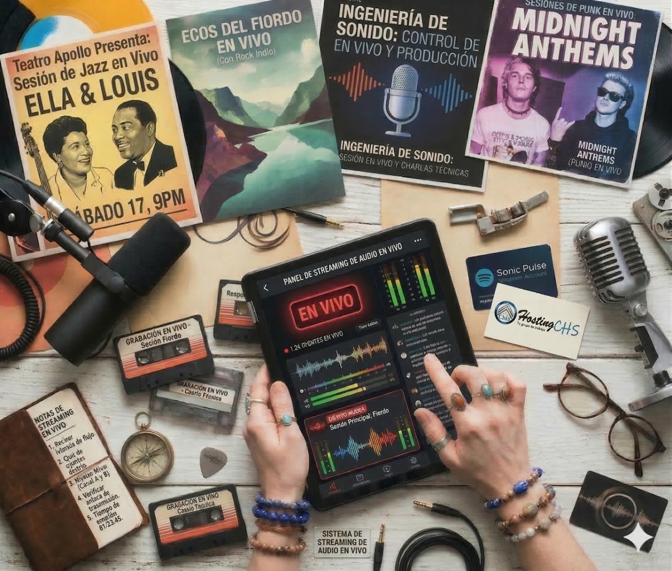 Infraestructura Streaming HostingCHS