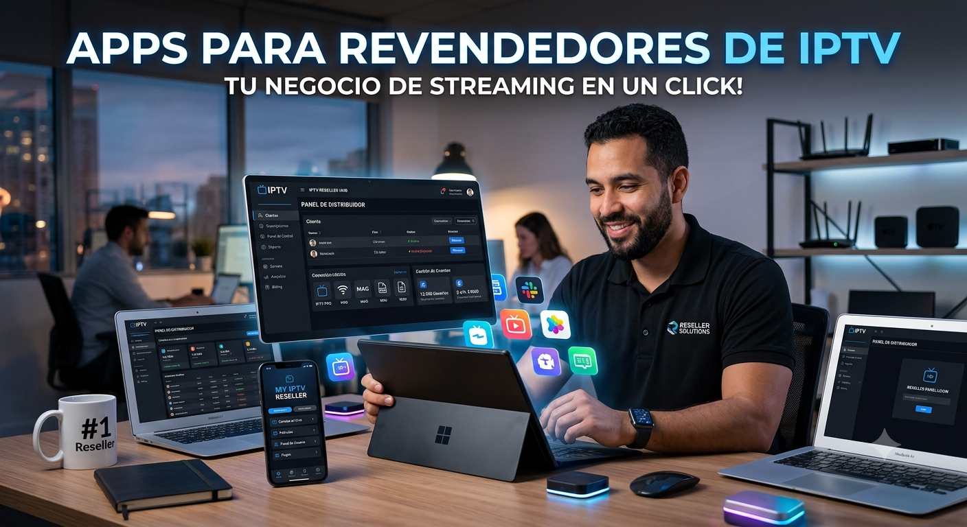 APPs para Revendedores de IPTV